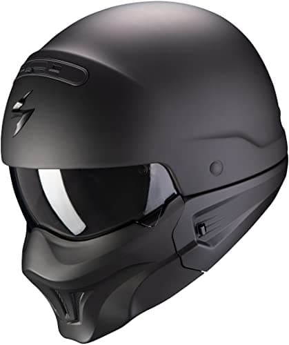 Image of Motorcycle helmets Scorpion EXO-COMBAT EVO Matt Black, Black, XL