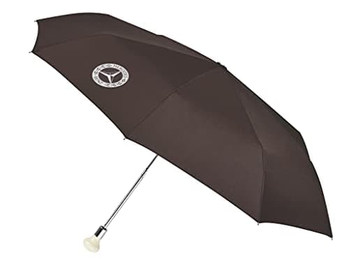 Image of Mercedes-Benz Collection Pocket Umbrella | 300 SL | Gear Knob | Brown