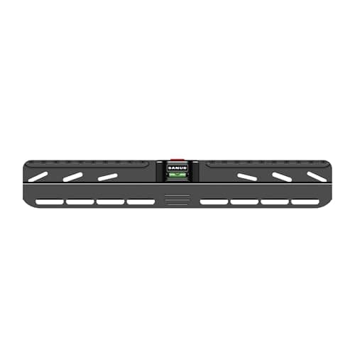 Image of SANUS No Stud TV Wall Mount - Low Profile 22 to 55 inch TV Wall Mount with Easy DIY Install - Includes Built-in Safety Latch, All Hardware & Lateral Shift