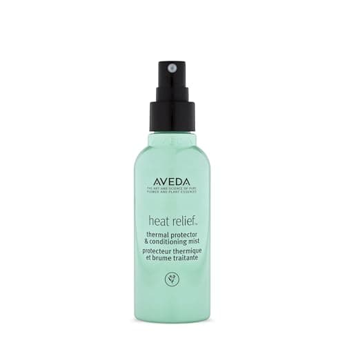 Image of Aveda Heat Relief Thermal Protector & Conditioning Mist | Conditions Dry Hair | Adds Shine | Heat Protectant | 97% Naturally Derived | Iconic Shampure Aroma, 100ml