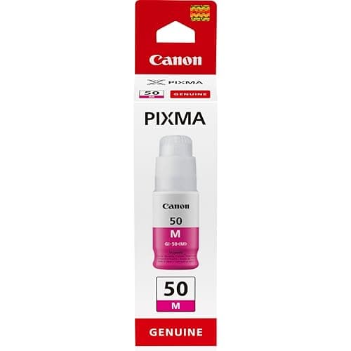 Image of Canon GI 50 M - Magenta - original - ink refill - for PIXMA G5050, G6050, G7050, GM2050, GM4050