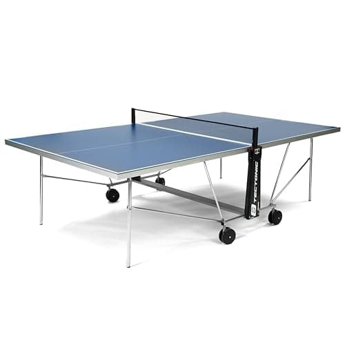 Image of TECTONIC - Outdoor Table Tennis Table – Foldable, Weatherproof, 6-Point Locking, Double Wheels, 10-Year Warranty – Made in France