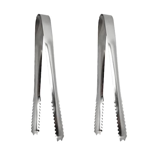 Image of Lmyzcbzl Sugar Tongs, 2 Pcs U Shaped Serving Small Ice Tongs, Stainless Steel Mini Tongs, Candy Tongs, for Party, Weddin, Bar, Kitchen, Cafe