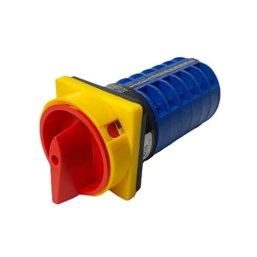 Image of ETPBRIMSF Cam Switch 690V 32A 6 Poles Padlock Changeover Rotary Switches ON/Off 2 Position Terminals LW26GS YMW26-32/6GS