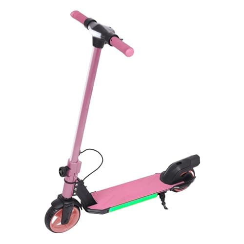 Image of Hover-Pro Electric Scooter Kids Foldable Mobility Scooters E Bike With RGB LED Lights For Ages 6-12 Boys Girls | 6-10 KM Range Dual Braking System 150W Motor Gift for Children