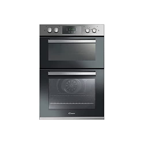 Image of Candy FC9D405X 90cm Built Under Double Oven, Fan/Static Stainess Steel, One Size