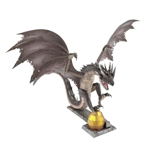 Image of Metal Earth Premium Series Harry Potter Hungarian Horntail 3D Metal Model Kit Fascinations