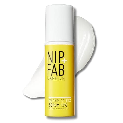 Image of Nip+Fab Ceramide Fix Serum 50 ml, 12% Complex: 5% Replenishing Ceramide, 3% Niacinamide, 2% Azelaic Acid 1.5% BiolinSkin Barrier Strengthener, 2% Glycerin, Rebalance and Soften the Skin