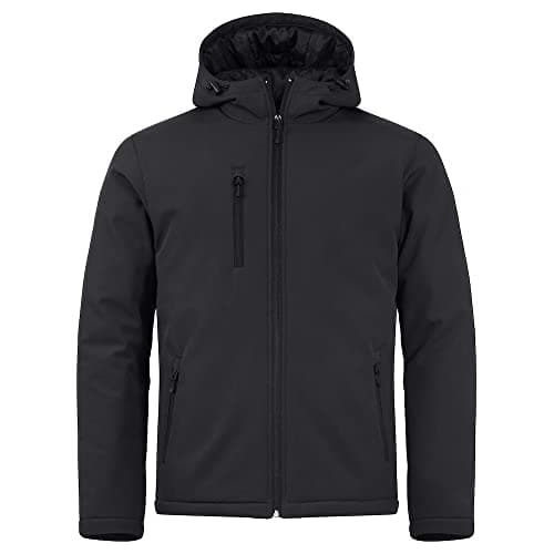 Image of CliQue Mens Padded Soft Shell Jacket (L) (Black)