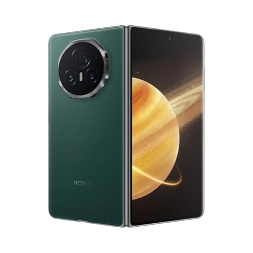 Image of HONOR Magic V3 5G AI Mobile Phone, Sim Free, 9.2mm Folding Screen Smartphone, 5150mAh All-Day Battery, 12GB 512GB, Eye Comfort Display, Dual SIM, Android 14 - Green
