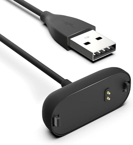 Image of Bicmice Charger Compatible with Fitbit Inspire 2/Ace 3 (Not for Inspire HR/Luxe) 3.3Ft Replacement USB Charging Cable Cord for Fitbit Kids Smart Bracelet Fitness Tracker-1 Pack