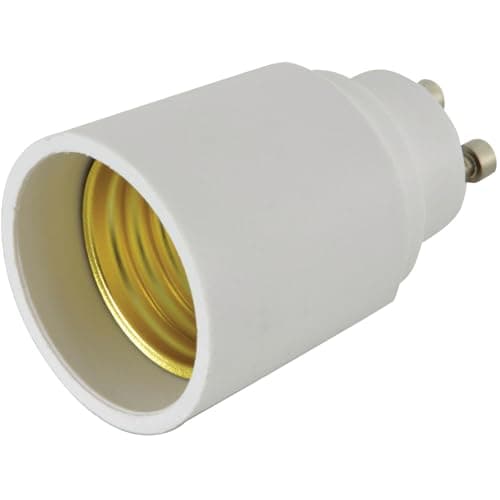 Image of Lyyt | Lamp Socket Converter | GU10 to E27 Fitting | GU10 to Edison E27 Adapter | Light Bulb Socket Converter | Lamp Bulb Adapter for LED, Halogen, CFL | UK Standard