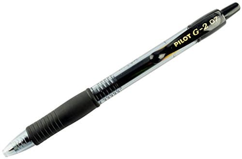 Image of Pilot G207 Retractable Gel Rollerball 0.7 mm (Pack of 3) - Black (Package may vary)