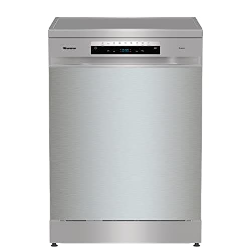 Image of Hisense HS693C60XADUK Wifi Connected Full Size Dishwasher - Stainless Steel - C Rated