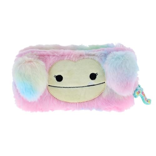 Image of Blueprint Collections Squishmallows Plush Pencil Case | Soft Zipper Pouch for Girls | School Supplies Organizer | Cute Stationery Bag | Gift for Kids | Squishmallows Accessories