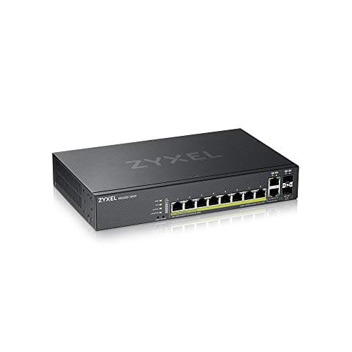 Image of ZYXEL GS2220-10HP-EU0101F commutateur réseau Géré L2 Gigabit Ethernet (10/100/1000) Connexion Ethernet, supportant l'