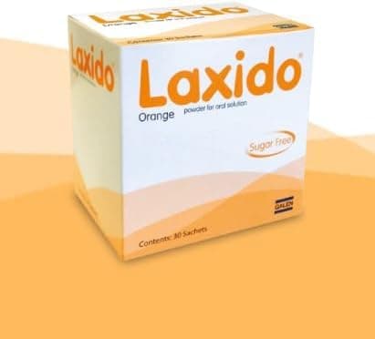 Image of Orange Powder Sachets for Constipation Pack of 30 (Sugar Free)