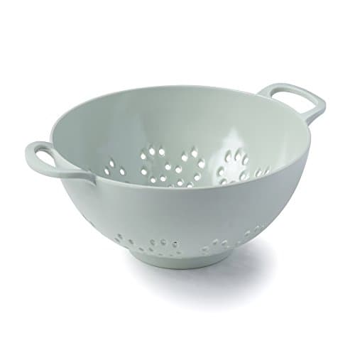 Image of Zeal Colander Small (6”/15cm), Melamine, Sage Green, 19.5 x 15 x 7.5 cm