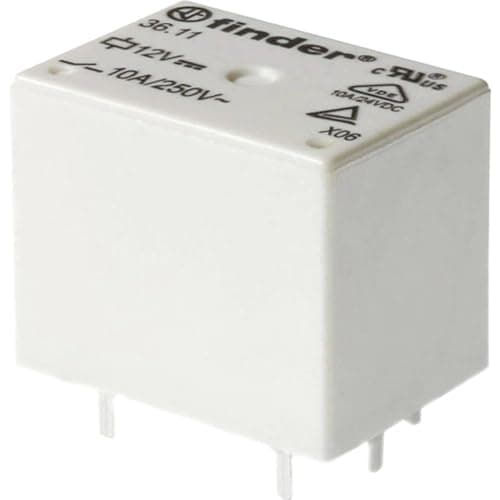 Image of Finder 36.11.9.005.4001 PCB Mount Relay 5Vdc 10A 1 CO, SPDT