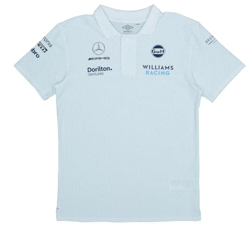 Image of Umbro x Williams Racing F1 Team CVC Media Men's Polo Shirt