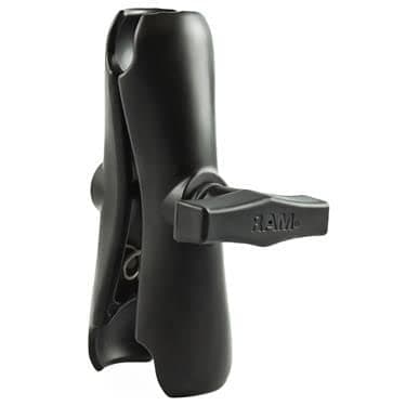 Image of Zebra SOCKET ARM:UNPKD RAM DBL BALL ASSEMBLY RAM-201U, Keyboard, W125652301 (ASSEMBLY RAM-201U, Keyboard, Passive holder, Indoor, Black)
