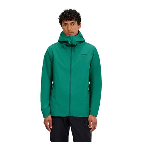 Image of Berghaus Men's Deluge Pro Waterproof Shell Jacket | Adjustable | Durable Coat | Rain Protection Waterproof Jacket, Green, M