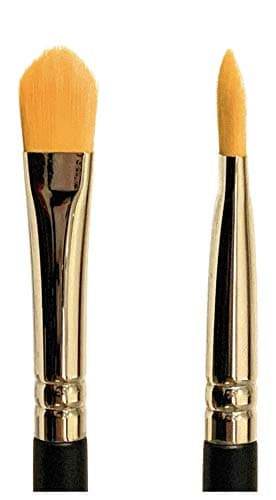 Image of Concealer Cut crease brush by R&M Handcrafted Makeup Artist Essential Brushes - Professional Concealer Brush
