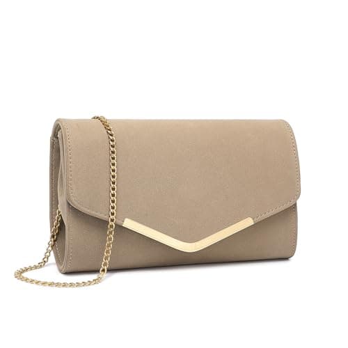 Image of Miss Lulu Womens Clutch Elegant Clutch Bags for Women Mini Crossbody Bag For Women, Can Hold 8.3' Tablet, Suitable for Party, Wedding, Banquet, Gift