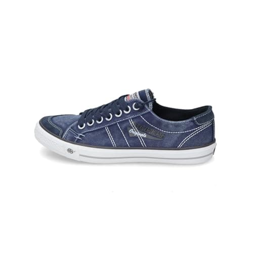 Image of Dockers by Gerli Men's 30st027-790660 Low-Top Sneakers, Blue (Navy 660), 8 UK