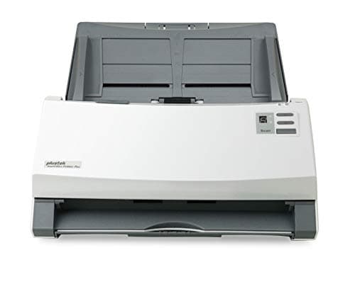 Image of Plustek SmartOffice PS406U Plus Duplex Document Scanner with Ultrasonic Double Sheet Detection (ADF, 600 dpi, 40 ppm) with DocAction Software for Windows and Mac 296