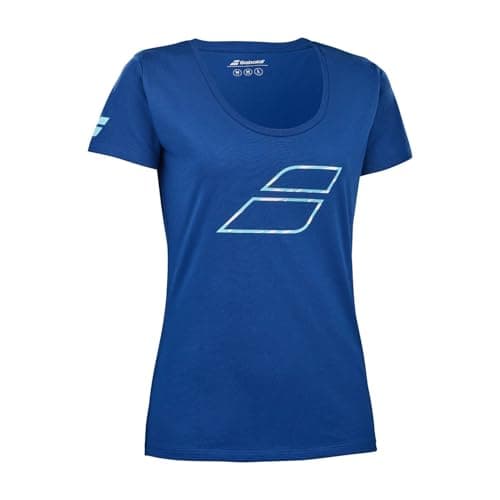 Image of Babolat Exercise Flag Short Sleeve T-Shirt XL Blue
