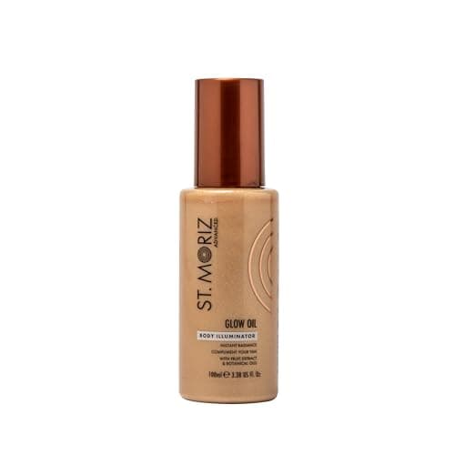 Image of St Moriz Advanced Glow Oil Body Illuminator – Hydrating Shimmer Body Oil for Radiant, Glowing Skin with Lightweight Illuminating Finish, 100ml