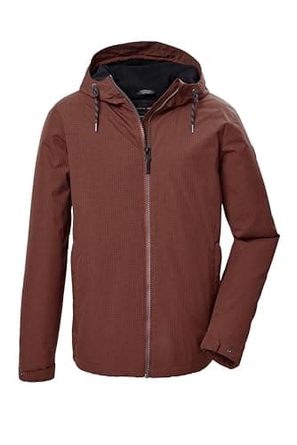 Image of G.I.G.A. DX GW 32 MN 41867-000 Men's Functional Outdoor Jacket Waterproof with Hood Autumn Leaf 4XL