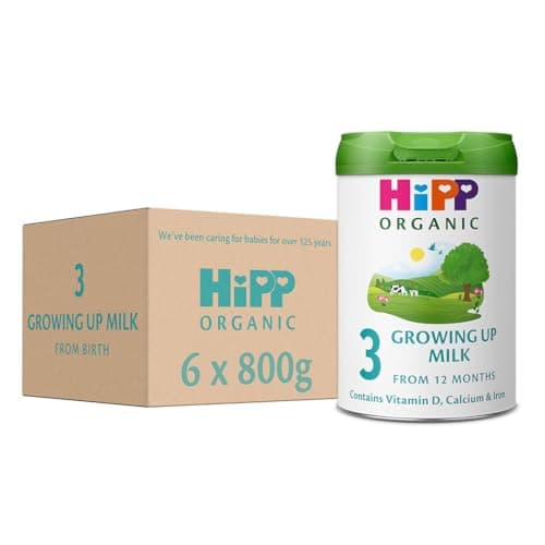 Image of Hipp Organic 3 Growing Up Baby Milk Powder Formula From 12 Months 800g