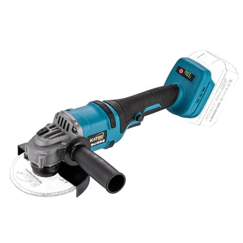 Image of KATSU FIT-BAT 21V Brushless Cordless Angle Grinder 115mm 125mm Slim Body, 3 Speeds, for Cutting Grinding and Polishing, Batteries Not Included 102619
