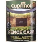Image of Cuprinol 5 Litre Less Mess Fence Care Autumn Gold
