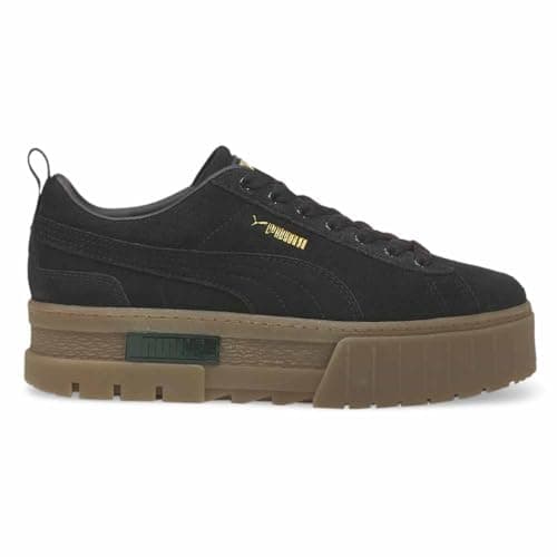 Image of PUMA Mayze WN's Women's Low-Top Sneakers, Puma Black PUMA Team Gold, 7 UK