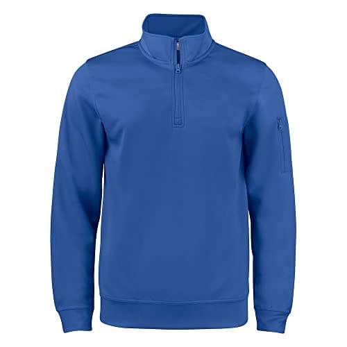 Image of CliQue Unisex Adult Basic Active Quarter Zip Sweatshirt (L) (Royal Blue)