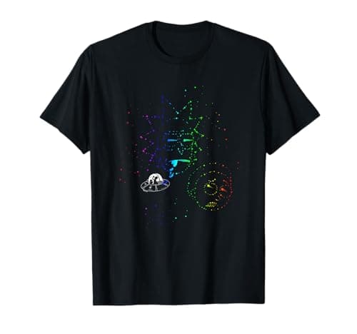 Image of Adult Swim Rick & Morty Shooting Stars T-Shirt