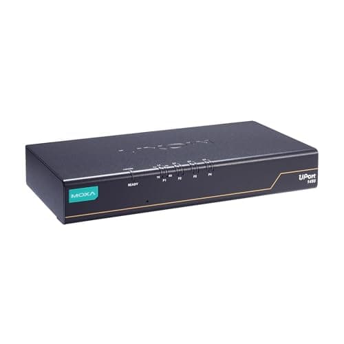 Image of Moxa UPort 1450-G2, USB to 4-Port RS-232/422/485 Serial Converter, 0 to 60°C Operating Temperature