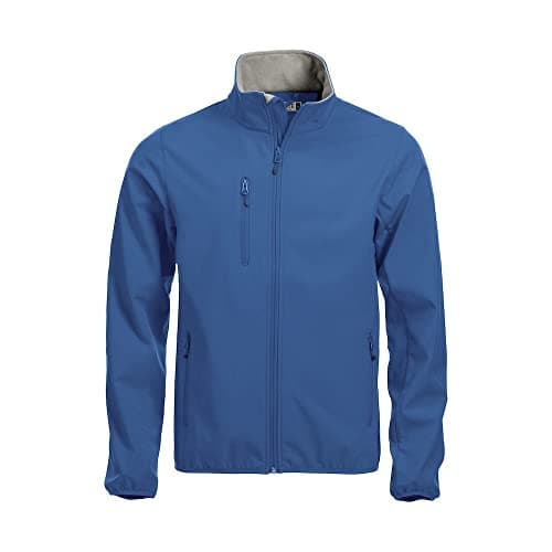 Image of Clique Mens Basic Soft Shell Jacket (M) (Royal Blue)