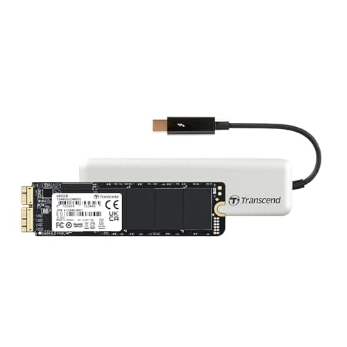 Image of Transcend 480GB JetDrive 855 SSD (with enclosure) for MacBook Air 11" & 13" (Mid 2013 – 2017), MacBook Pro Retina 13" & 15" (Late 2013 – Mid 2015) Up to 1600/1400 MB/s TS480GJDM855
