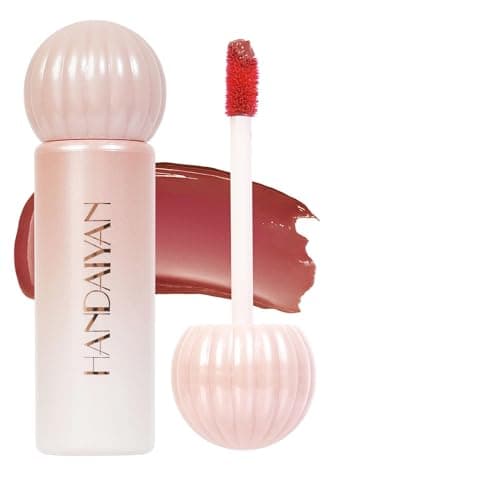 Image of Tinted Lip Balm - Mirror Gloss Lip Stain/Lip Plumper Gloss/Moisturizin Nude Lipstick Liquid Lipsticks (01)