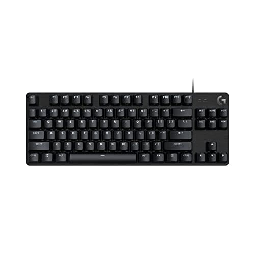 Image of Logitech G G413 TKL SE Mechanical Gaming Keyboard, QWERTY Pan Nordic Layout, Tactile - Black