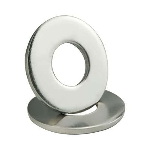 Image of M12 Washers, M12 x 30mm Penny Washers, MeHurr (Pack of 20) A2 304 Stainless Steel Washer, MeHurr Flat Repair Washe, Large Metal Plain Round Chrome for Screws & Bolts