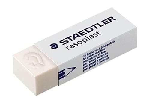 Image of Staedtler Rasoplast 526 B30 Plastic Pack of 6), White