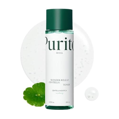 Image of PURITO Centella Toner, 200ml 6.76 fl.oz, Korean Centella, Soothing, Hydration, Alchhole-Free Facial Toner for face, K-Beauty, Korean Skin Care