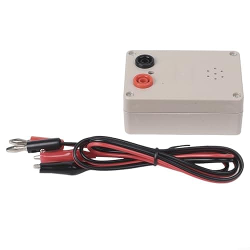 Image of Continuity Test Buzzer, 9V Circuit Tester with Buzzer and LED Indicator for Car, Motorcycle Wiring Diagnostics, PCB Cable Switch Testing, Includes Test Wires