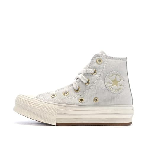Image of Converse Girls All Star Grey Sneakers Eva A10382C, grey, 3 UK