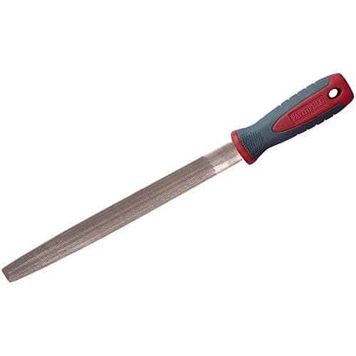Image of Faithfull FAIFIHRSC12 Engineers File Half Round Second Cut 300mm (12in)